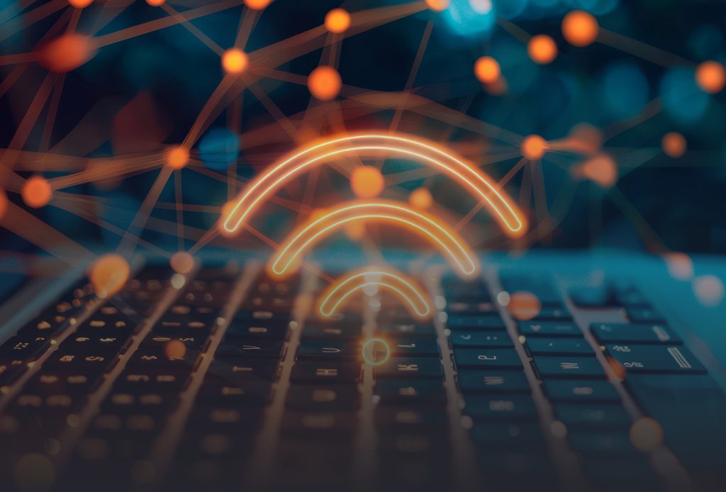 Teste de velocidade de internet para medir a conexão